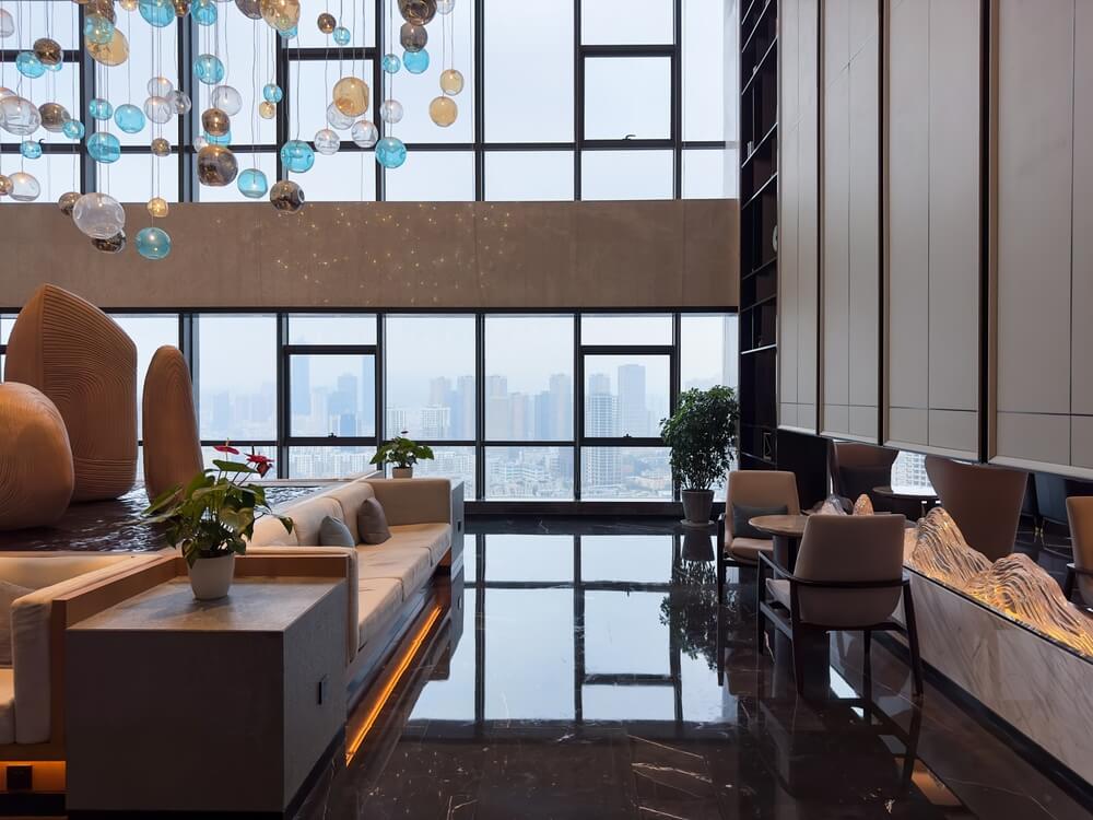 Villa furniture installation